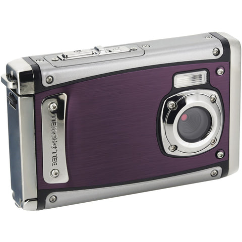 Bell+Howell(R) WP20-P 20.0-Megapixel 1080p HD WP20 Splash3 Underwater Digital Camera (Purple)