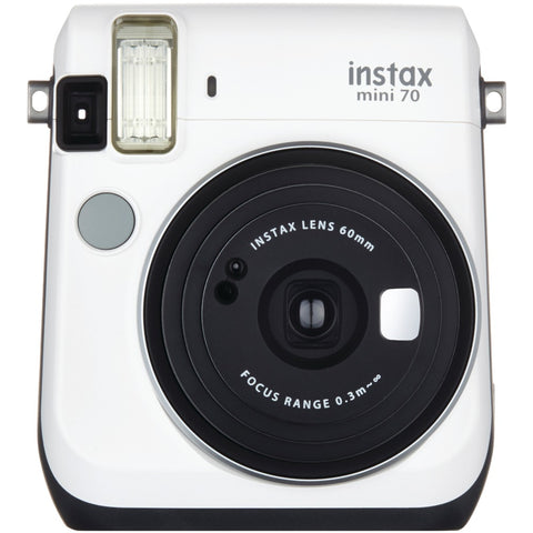 Fujifilm(R) 16496043 Instax(R) Mini 70 Instant Camera (White)