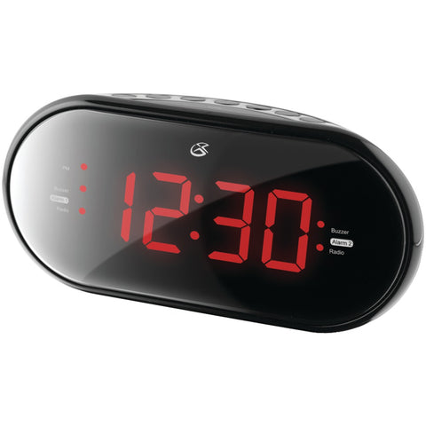 GPX(R) C253B Dual Alarm Clock Radio