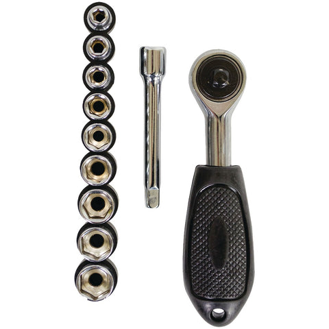 Helping Hand(R) FQ20153 Stubby Socket Set