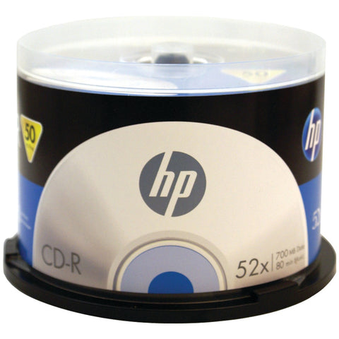 HP(R) CR52050CB 52x CD-Rs, 50-ct Spindle