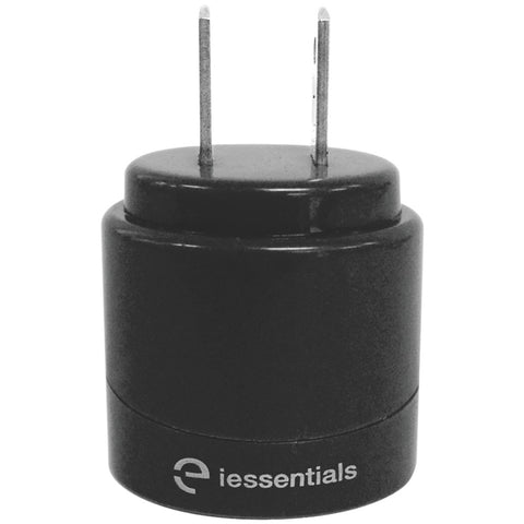 iEssentials(R) IE-ACP-2U 2.1-Amp Dual-USB Home Charger (Black)