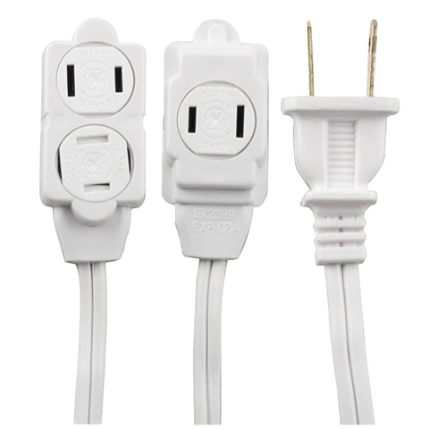 GE(R) 51954 3-Outlet Extension Cord, 12ft