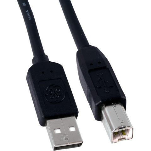 GE(R) 96243 A-Male to B-Male USB 2.0 Cable (3ft)