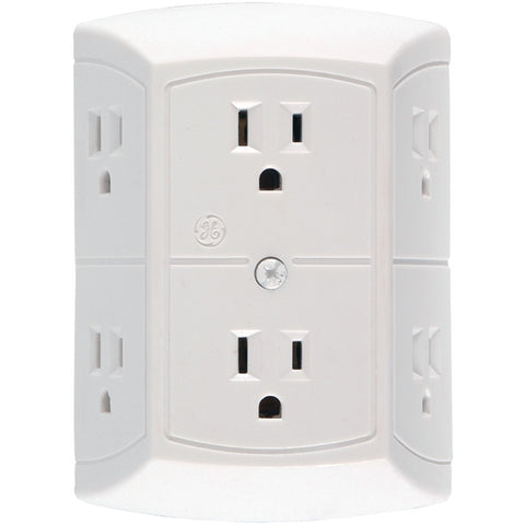 GE(R) JASHEP50759 6-Outlet In-Wall Adapter