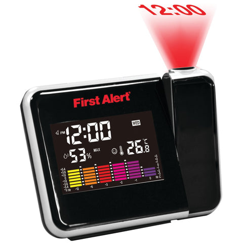 First Alert(R) FA-2200 Weather Station Projection Alarm Clock