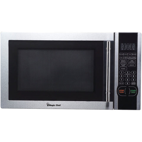 Magic Chef(R) MCM1110ST 1.1 Cubic-ft, 1,000-Watt Microwave with Digital Touch (Stainless Steel)