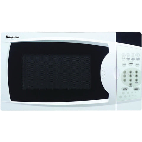 Magic Chef(R) MCM770W .7 Cubic-ft, 700-Watt Microwave with Digital Touch (White)
