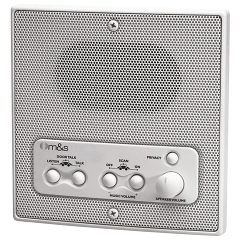 M&S Systems(R) DMC1RS Indoor Remote with Radio Scan (White)