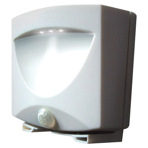 MAXSA(R) Innovations 40341 Battery-Powered Motion-Activated Outdoor Night Light (White)