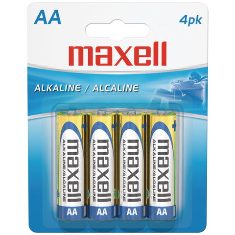 Maxell(R) 723465 - LR64BP Alkaline Batteries (AA; 4 pk; Carded)