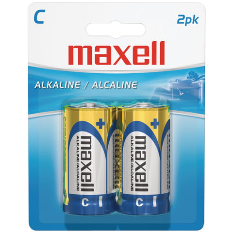 Maxell(R) 723320 - LR142BP Alkaline Batteries (C; 2 pk; Carded)