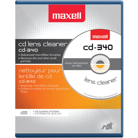 Maxell(R) 190048 CD/CD-ROM Laser Lens Cleaner