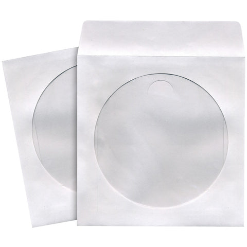 Maxell(R) 190135 - c CD/DVD Storage Sleeves (50 pk; White)