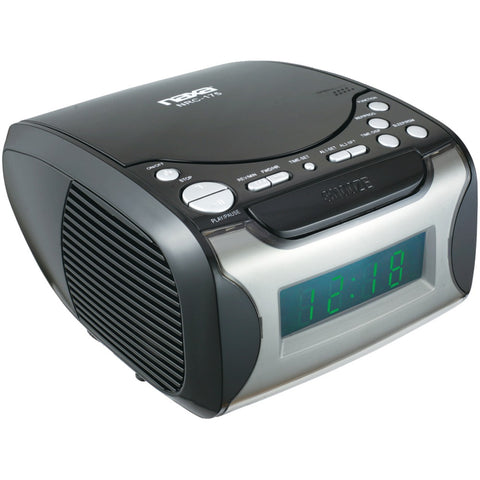 Naxa(R) NRC175 Digital Alarm Clock Radio & CD Player