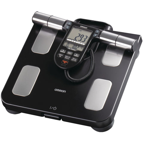 Omron(R) HBF-516B Full-Body Sensor Body Composition Monitor & Scale with 7 Fitness Indicators (180-Day Memory)