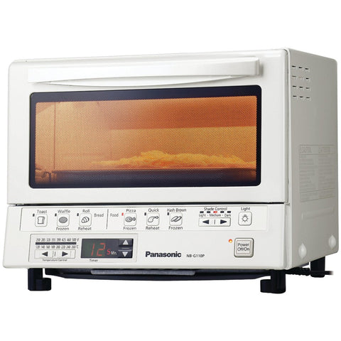 Panasonic(R) NB-G110PW 1,300-Watt FlashXpress(TM) Toaster Oven