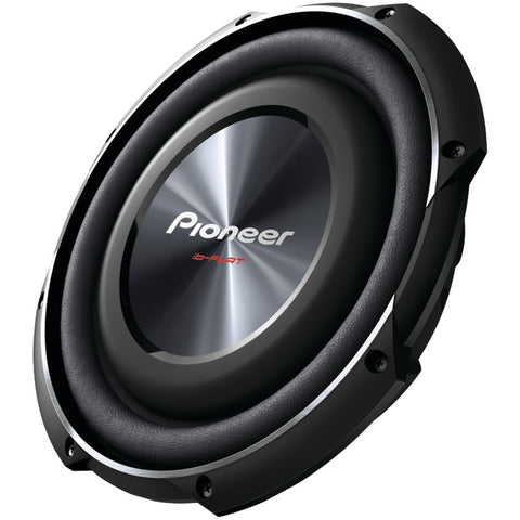 Pioneer(R) TS-SW2502S4 10" 1,200-Watt Shallow-Mount Subwoofer with Single 4ohm Voice Coil