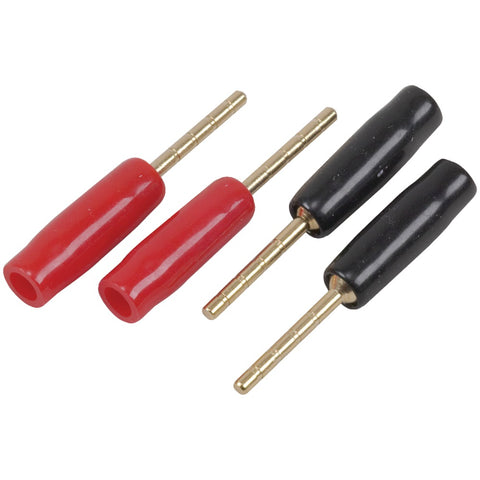 RCA(R) AH11R Speaker Wire Mini-Pins, 4 pk