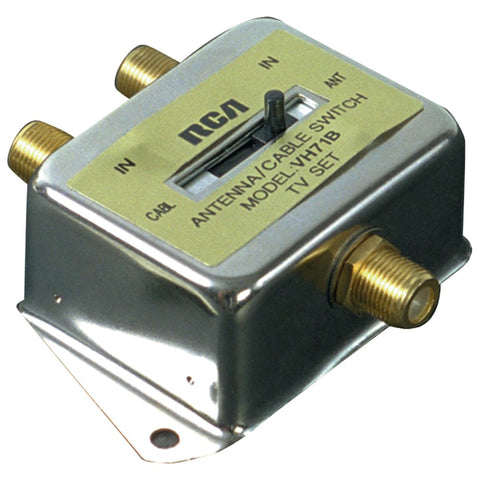 RCA(R) VH71R 2-Way A/B Coaxial Cable Slide Switch