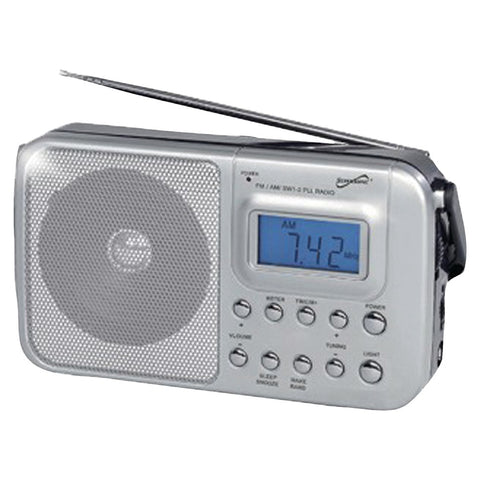 Supersonic(R) SC-1091 Portable 4-Band AM/FM/SW1-2 Radio