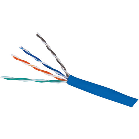 Steren(R) 13910 CAT-5E Cable, 1,000ft (Blue)