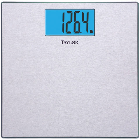 Taylor(R) Precision Products 74134102 Digital Scale with Stainless Steel Textured Platform