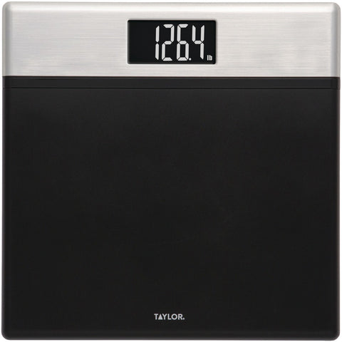 Taylor(R) Precision Products 74234072 Textured Black Digital Scale with Glass Core
