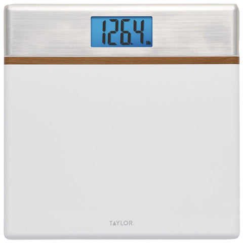 Taylor(R) Precision Products 74264012 High Gloss Digital Scale with Glass Core