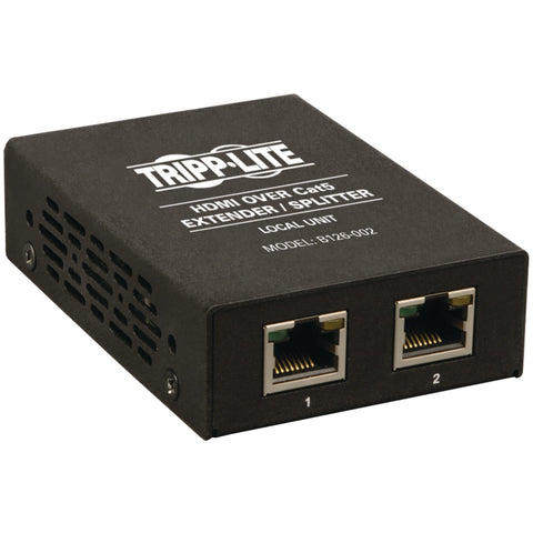 Tripp Lite(R) B126-002 HDMI(R) Over CAT-5 Extender/Splitter, 2 Port