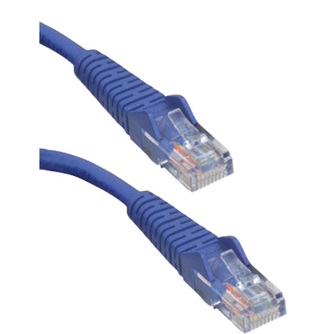 Tripp Lite(R) N001-010-BL CAT-5E Snagless Molded Patch Cable (10ft)