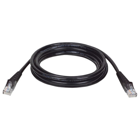 Tripp Lite(R) N001-100-BK CAT-5/5E Snagless Molded Patch Cable (100ft)