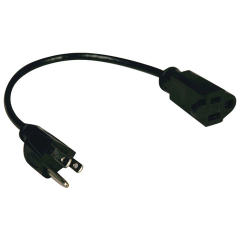 Tripp Lite(R) P022-001 Standard Power Extension Cord, 1ft (Adapter)