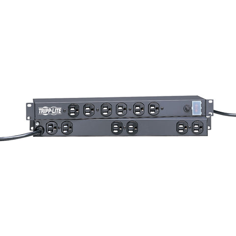 Tripp Lite(R) RS-1215 12-Outlet, 15-Amp 1U Rack-Mount Power Strip