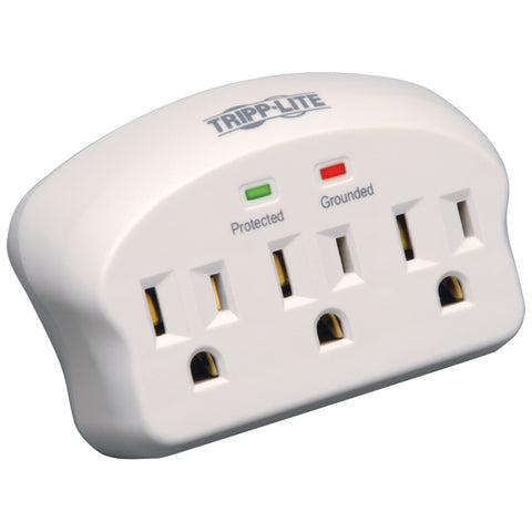 Tripp Lite(R) SK3-0 Direct Plug-in 3-Outlet Surge Protector