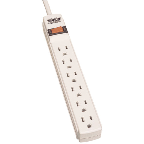 Tripp Lite(R) TLP602 6-Outlet Surge Protector (180 Joules, 2ft Cord)