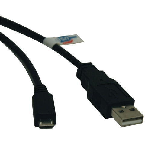 Tripp Lite(R) U050-006 USB 2.0 Hi-Speed A-Male to Micro B-Male Cable (6ft)
