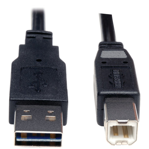 Tripp Lite(R) UR022-006 A-Male to B-Male Reversible USB 2.0 Cable (6ft)