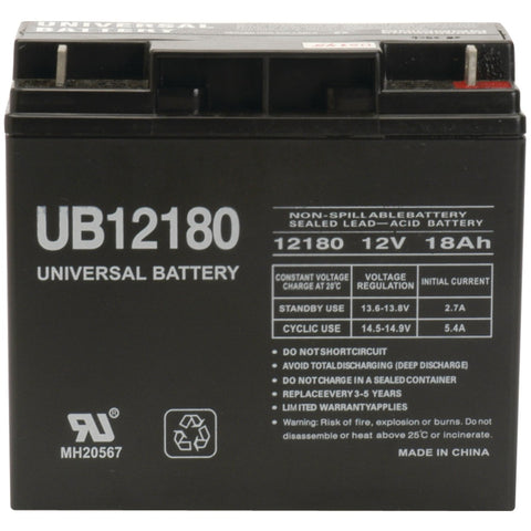 UPG(TM) 85977/D5745 Sealed Lead Acid Battery (12V; 18Ah; UB12180)