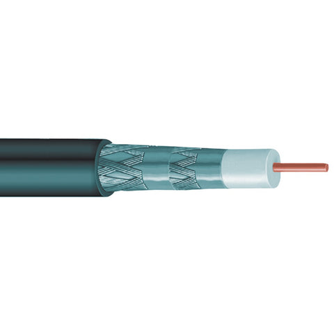 Vextra(R) V62QB RG6 Quad-Shield Cable, 1,000ft