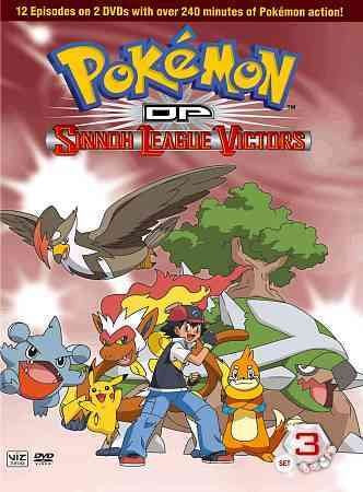 POKEMON DP-SINNOH LEAGUE VICTORS SET 3 (DVD/2 DISC)
