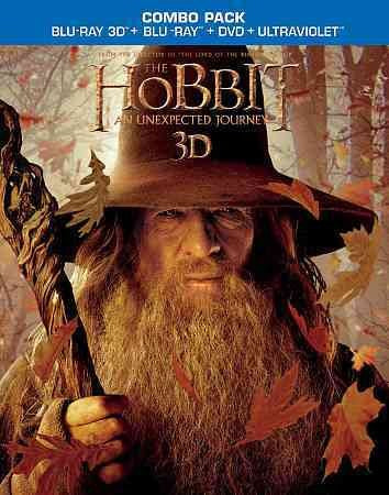 HOBBIT-AN UNEXPECTED JOURNEY (BLU-RAY/3D/DVD/5 DISC COMBO) (3-D)