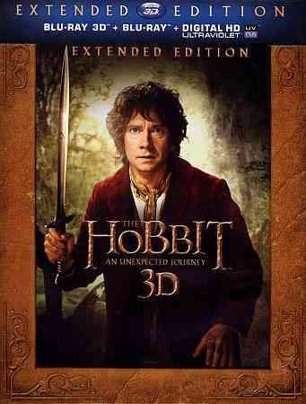 HOBBIT-AN UNEXPECTED JOURNEY (BLU-RAY/2D/3D/5 DISC/EXT ED) (3-D)