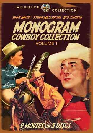 MOD-MONOGRAM COWBOY COLLECTION VOL 1 (4 DVD/NON-RETURNABLE/1948-51)