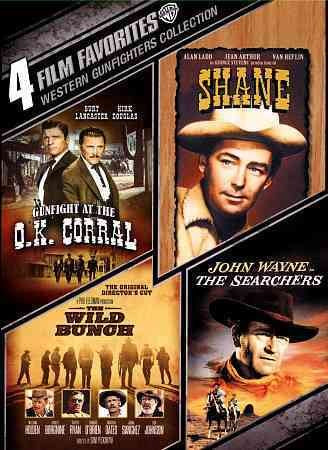 4 FILM FAVORITES-WESTERNS GUNFIGTERS (DVD/4 DISC)             NLA