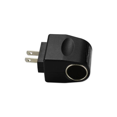 REIKO 650MAH AC TO DC WALL ADAPTER TO CAR CHARGER IN BLACK