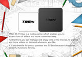 T95N MINI M8S PRO Android 6.0 TV Box Octa Core 2GB DDR3+8GB WiFi HD Media Player