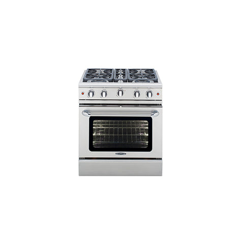 Capital 30" Gas-Convec 4 Burner Range NG