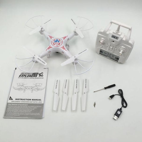 DM005 2.4Ghz 6-Axis Gyro Quadcopter Drone with 300 thousand pixel aerial camera