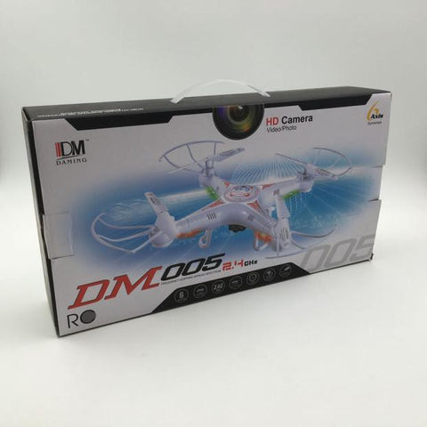 DM005 2.4Ghz 6-Axis Gyro Quadcopter Drone with 2 million pixel aerial camera
